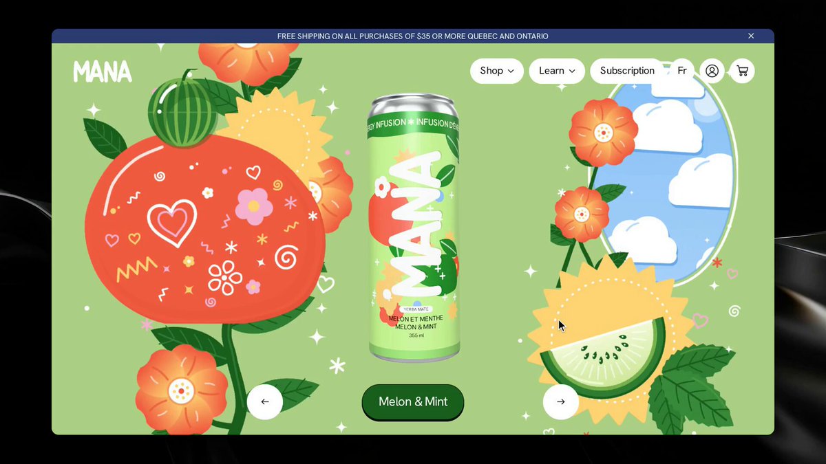 Opus 5.5 building a website for a drink brand. -It generated all the svgs -Built the can …